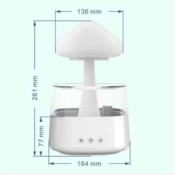 Colorful Raindrop Humidifier